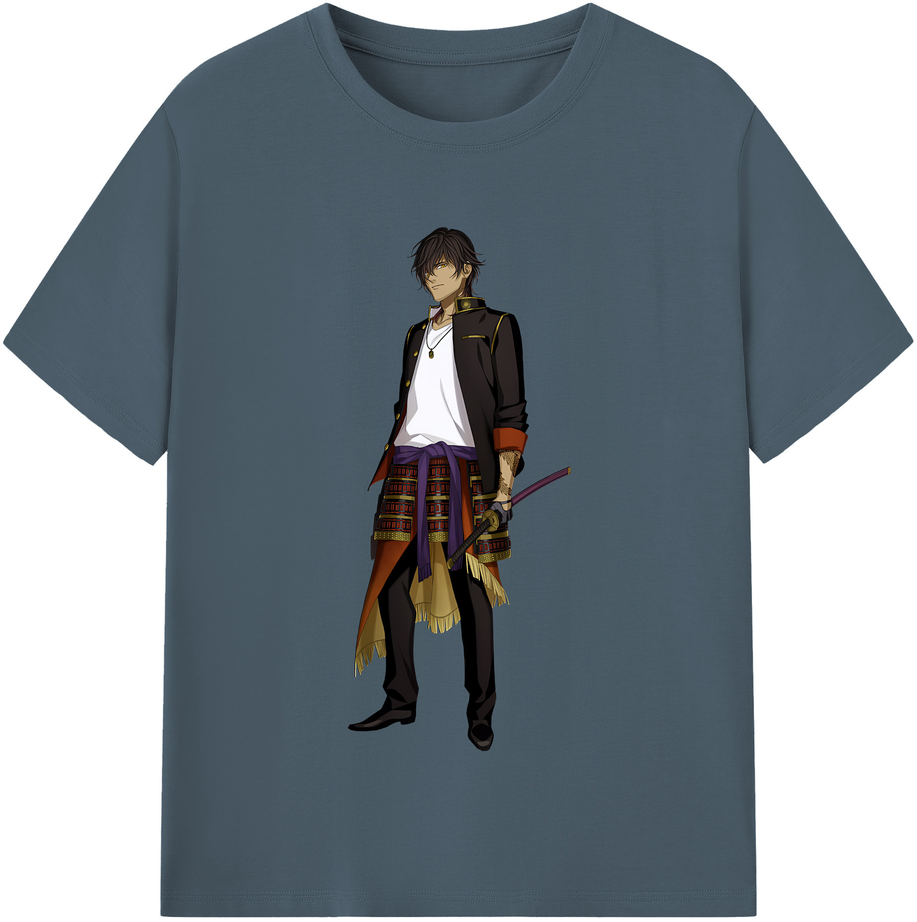 （画像用） 刀剣乱舞 Touken Ranbu 綿100％半袖Tシャツ（フロントプリント）